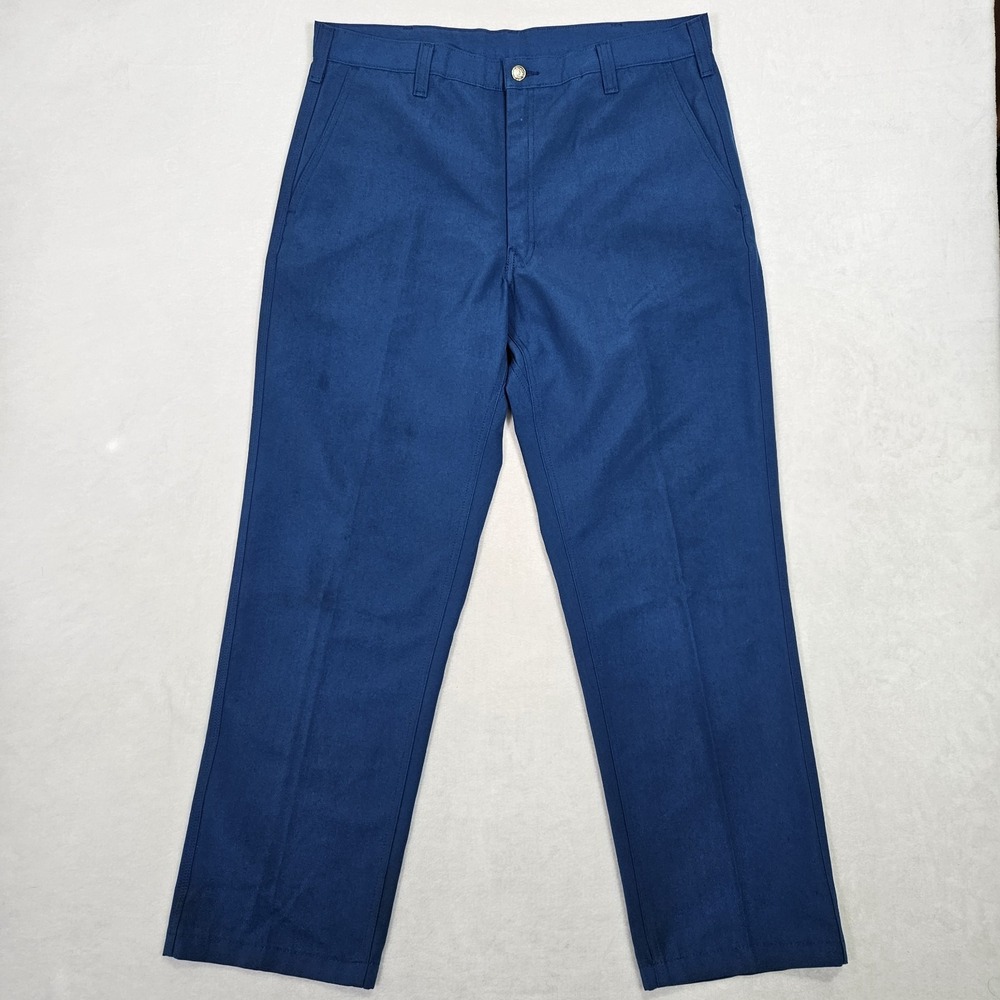 Workrite‎ 2112 FR Pants Men's Size 36x30 Blue Nomex HRC1 Firefighter Durable